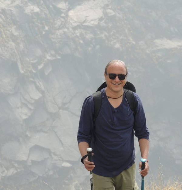Dr. Bal Chander — trekking in Himachal Pradesh